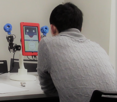 学習者に共感しながら協調学習を行うパートナーロボットの開発 