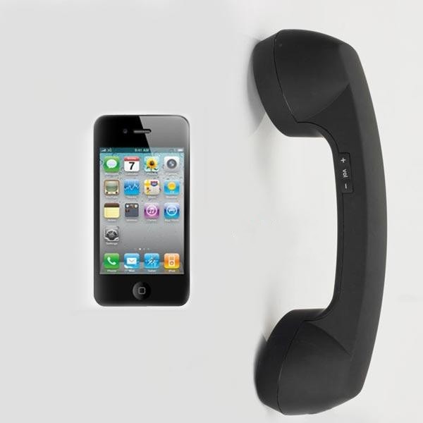 iPhone、スマホ用 Bluetoothハンドセット。レトロな受話器で会話できる！！