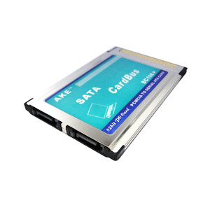 【PCMCIA SATAポート増設用 拡張カード】ノートパソコンにSATA端子を拡張できる！