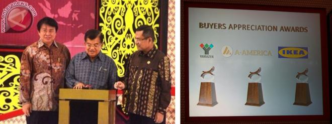 インドネシア「BUYERS APPRECIATION AWARD 2016」を受賞！