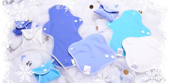クリスマス気分を盛り上げる！ 冷え対策にもなるオーガニック布ナプキン 冬限定セット発売