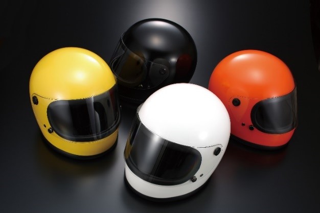  1970年代をイメージした「BHF-001 レトロフルフェイスヘルメット」販売開始
