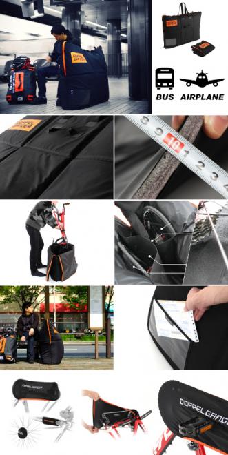 自転車を預ける飛行機輪行や車載に最適。 肉厚な“シックスパック”で愛車を守る輪行用バッグを発売。