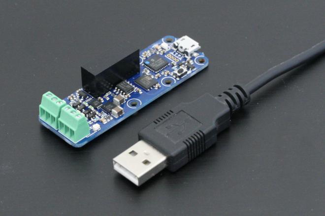 ガルバニック絶縁4mAから20mA精密小型電流計USBモジュールの販売開始