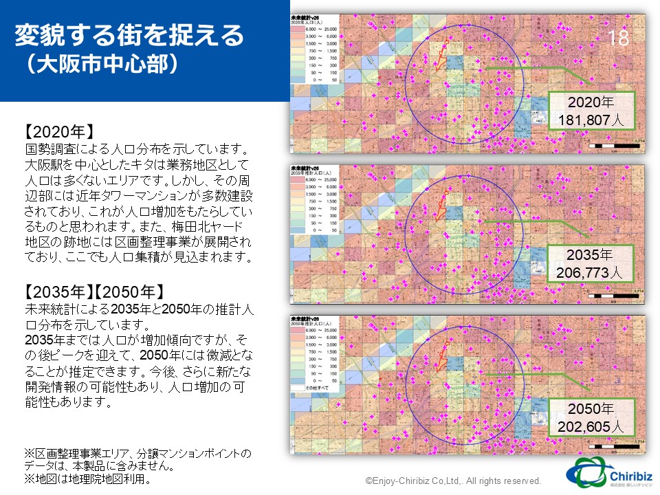 将来の商圏人口を推計するための地理統計データ「未来統計」の2026年版をリリース