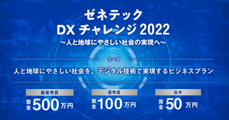「DXチャレンジ2022」の最終プレゼンテーション大会を 12月17日に開催