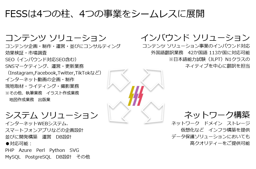 エフイーエスエス株式会社　事業内容