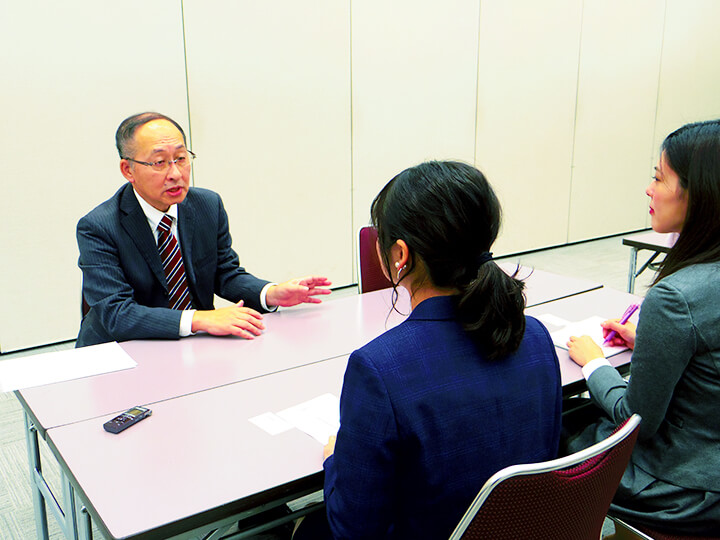 上坂社長へのインタビュー