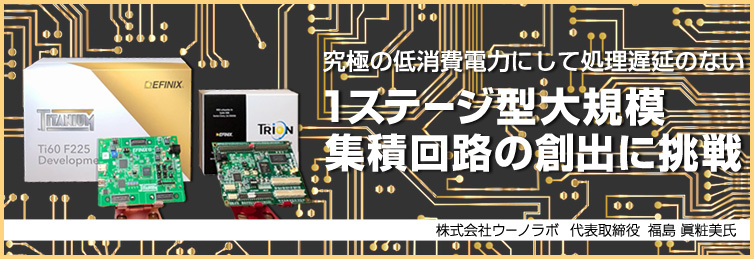 究極の低消費電力にして処理遅延のない1ステージ型大規模集積回路の創出に挑戦