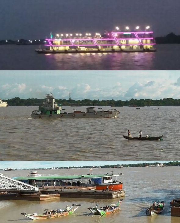 ミャンマーの船舶