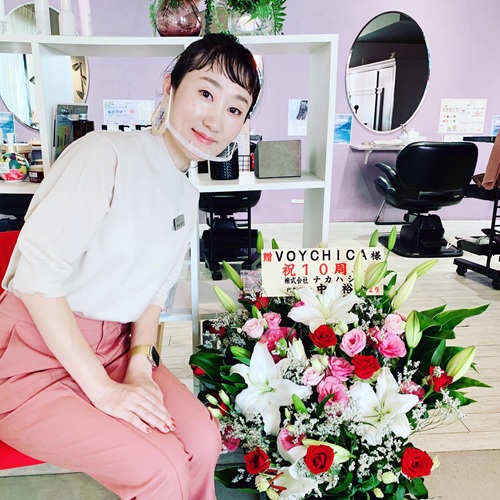 株式会社ロダン美容室　ヘアサロンvoychica　代表取締役 神田恵里さん