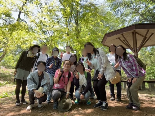 企業研修に取り入れている森林浴ファシリテーターとしての活動