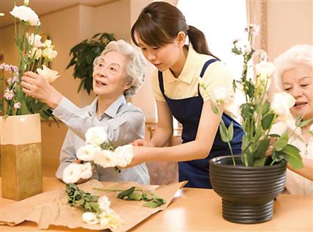 園芸療法など導入　高齢者向け住宅　３社連携、１０月開業