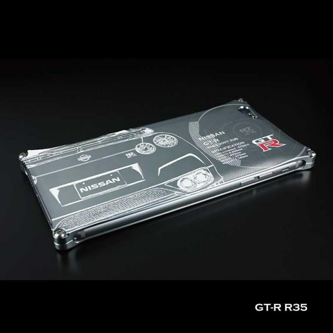 NISSAN GT-R ジュラルミン製iPhoneケース