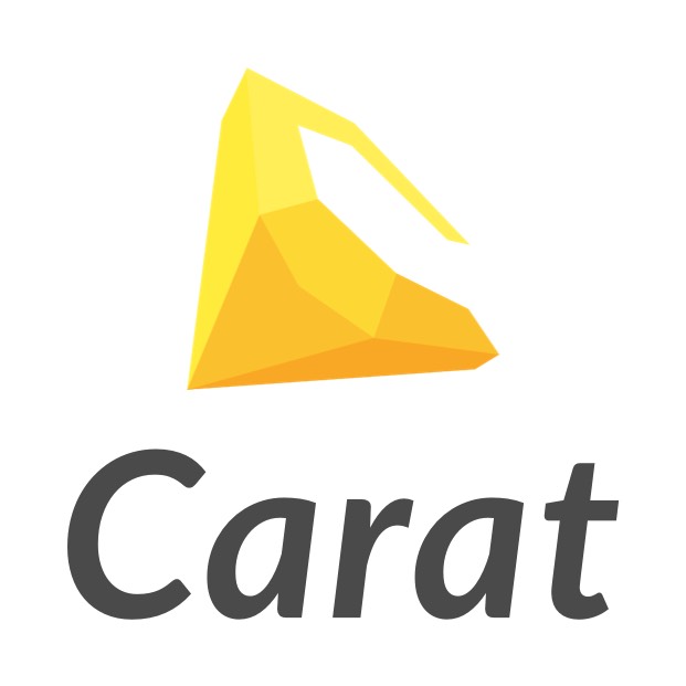 株式会社Carat（カラット）の企業ロゴ