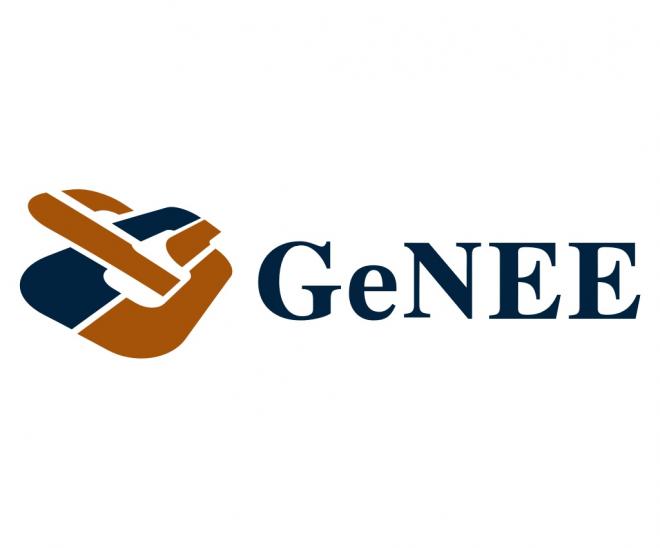 株式会社GeNEEの企業ロゴ