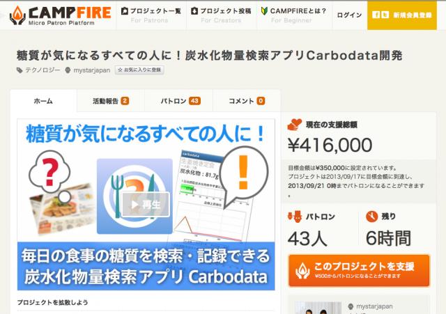 糖尿病患者向け、炭水化物量検索アプリの開発者募集開始