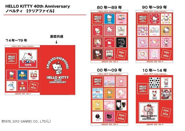 11月9日（土）～キデイランドで5ヶ月連続「ハローキティの40周年キャンペーン」開催！！
