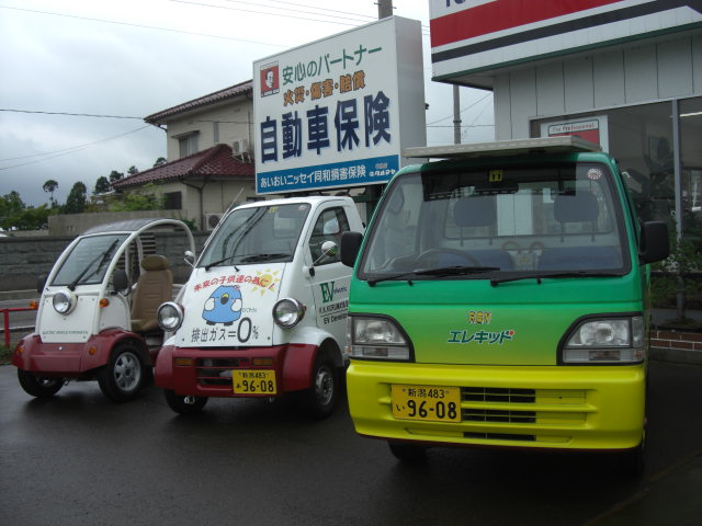あがのわくわく産業フェア2013で改造電気自動車の電気を使い恋チュンを踊ろう！