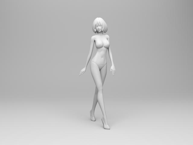 イーフロンティア、3Dプリンタ対応のフィギュアデータ DL数2万件突破記念データを配布開始