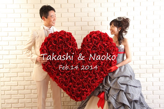 『Be Our Valentineフォトサービス』