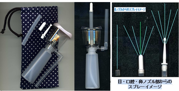 PM2.5や花粉対策に眼科医開発　目・鼻・口３部位洗浄うがい器「葉山式ＴＷＣクリーナー」新発売　　