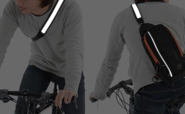自転車ライダーに「ハンズフリーライド」を提案。 乗車時の安全性と快適性を追求したバッグを発売。