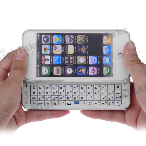 iPhone5 ユーザーためのBluetooth キーボード・ケース一体型で便利！