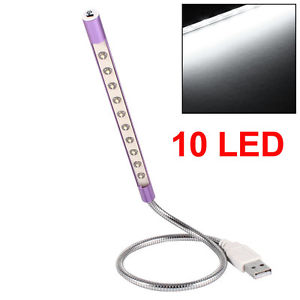 10灯 LEDライト フレキシブルケーブルで貴方の好きな角度に設定できます！