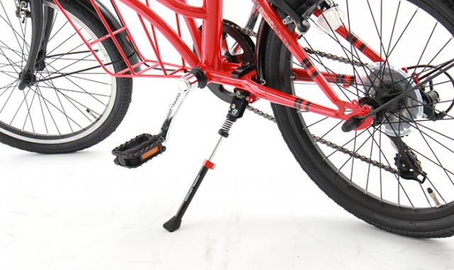 自転車の「立たせ方」にこだわるスタンド発売。