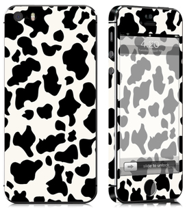 iPhone5専用 ウシ（COW）柄スキンシールで、iPhoneユーザーに先取り！