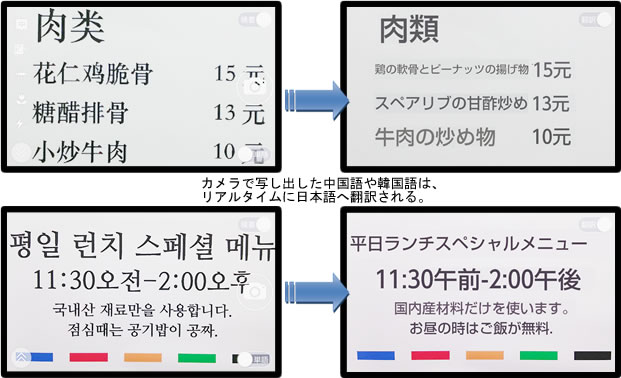 高電社Android用中国語、韓国語翻訳エンジンを開発。ソフトバンクモバイル「かざして翻訳」に搭載 