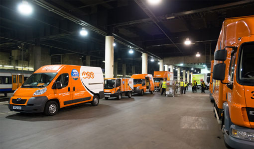 TNT、鉄道と配送トラックを組み合わせたロンドン市街地向け配送サービスのテスト運行を実施