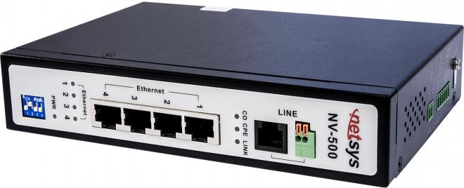 双方向最大100Mに対応した、 産業用VDSL2モデム「NV-500」の販売を開始