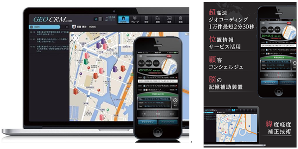 ルートセールス支援サービス   2014年9月30日 SFA/CRM専用PaaS実装版をリリース
