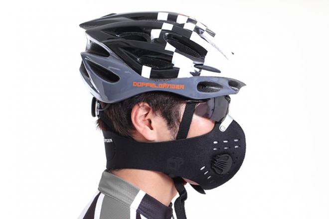 デリケートなサイクリストの呼吸を守る、自転車用マスク発売。