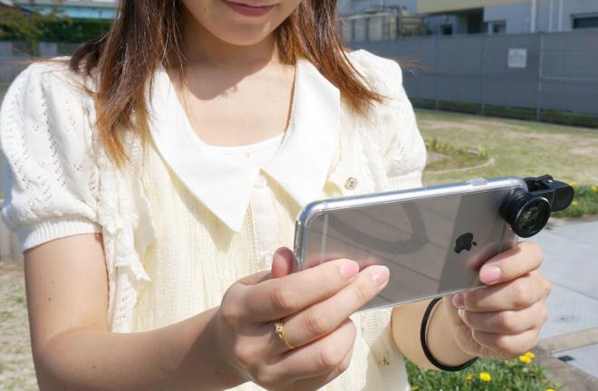 イイね！が増える魔法のクリップ「クリップレンズ for smartphone」販売開始のお知らせ