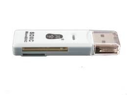 SDXC/MicroSDXC対応 USB カードリーダー【小型】