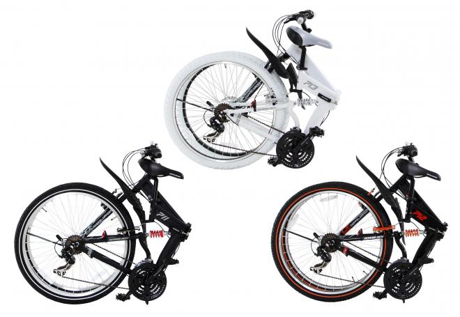 Ｉ型鋼にヒントを得たフレームを用いた、26インチ折りたたみ自転車発売。