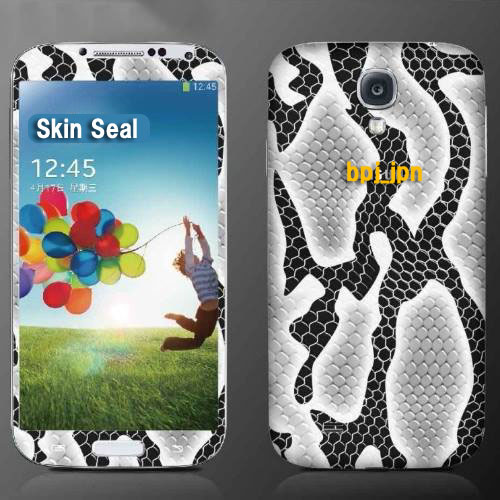 スネーク（蛇）柄でGalaxyS4をオシャレに変身！