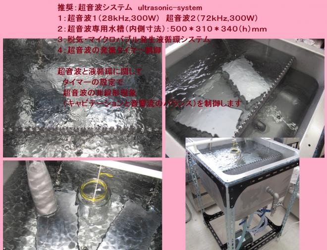 超音波洗浄システムの製造販売