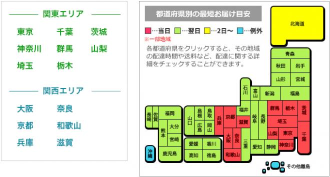 プリンターインクが注文したその日に届く！ インク革命.COMが関西でも当日便サービスを開始