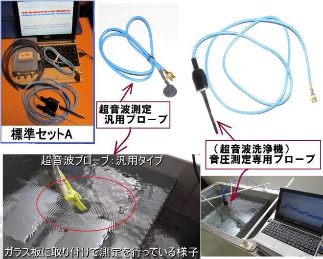 超音波発振計測解析システム（超音波テスター）の製造販売　Ｎｏ．２