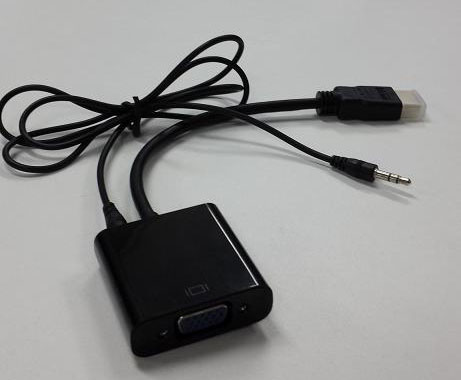 HDMIをVGA出力へ変換できる!CRT/LEDモニター、プロジェクターなどへ出力!
