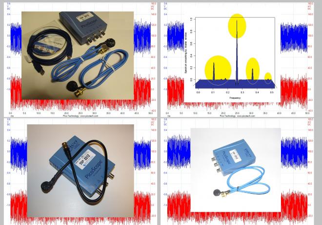 超音波発振計測解析システム（超音波テスター）：：実験動画