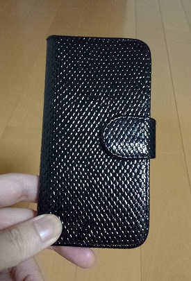 iPhone6 用ケース クロコダイル調 手帳タイプ