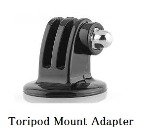 GoPro Hero 用 Toripod マウント アダプタ　カメラ三脚への取付け