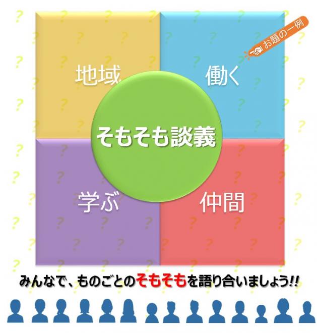 【8/21(金)北九州】　そもそも談義・第6回 老若男女でワイガヤしましょう