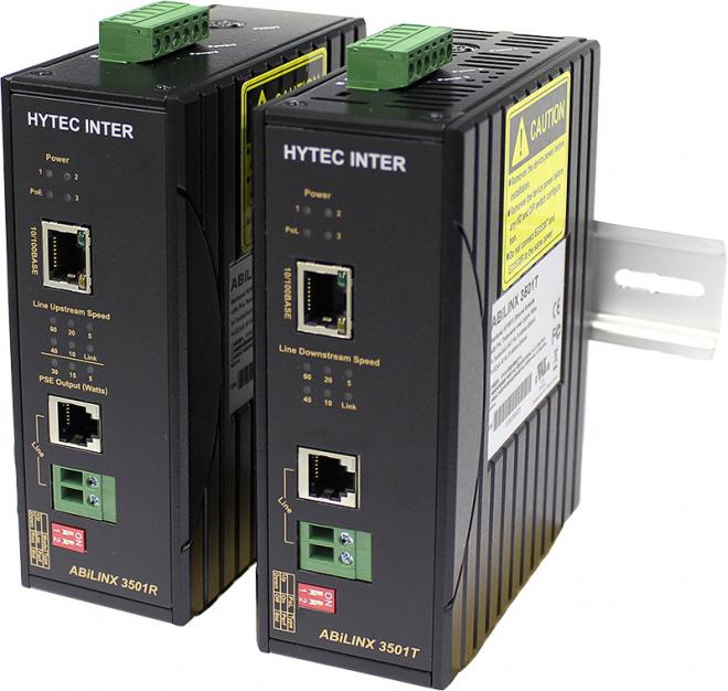 電話線でPoE+を300mまで延長可能な PoE延長装置「ABiLINX 3501T/R」を発売