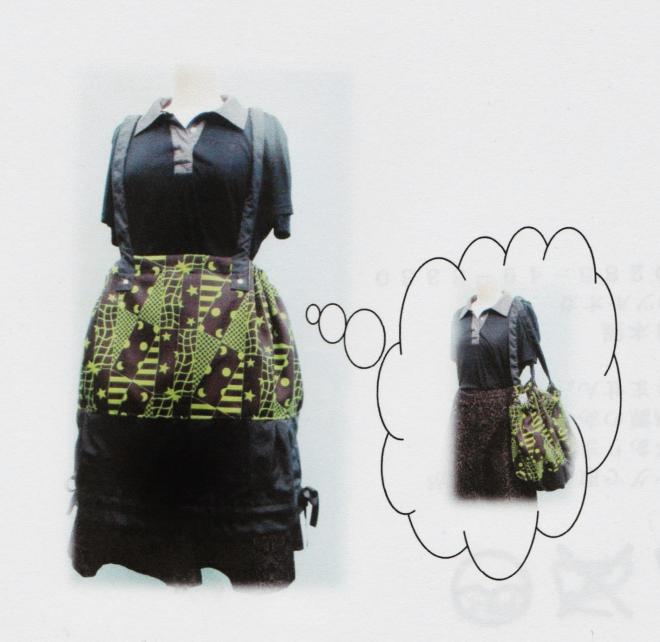 「bag to the skirt」を開発